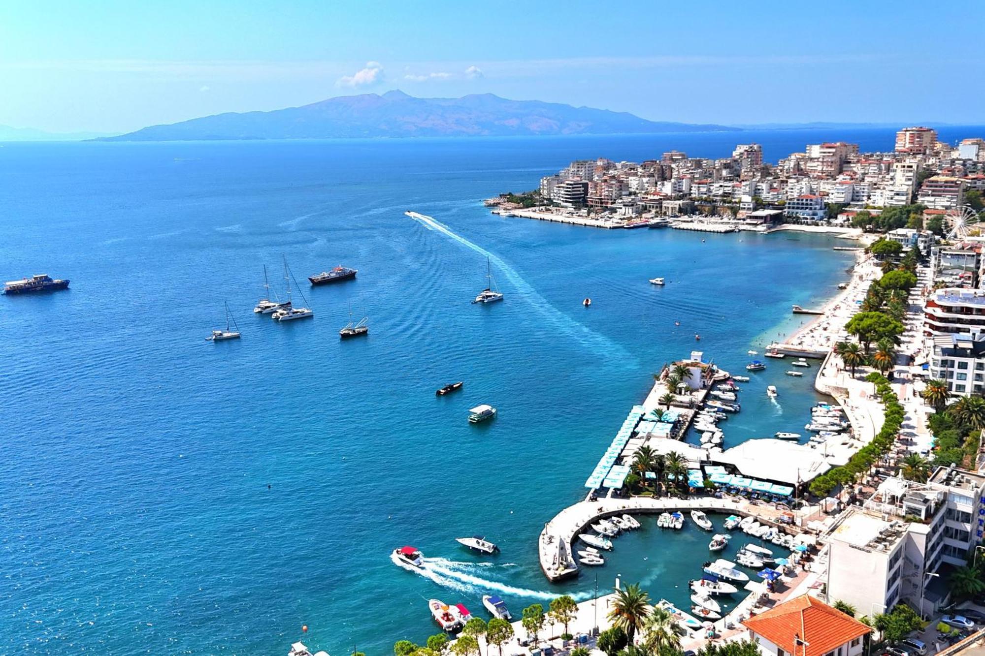 Sarandë Sunset Penthouse 아파트 외부 사진