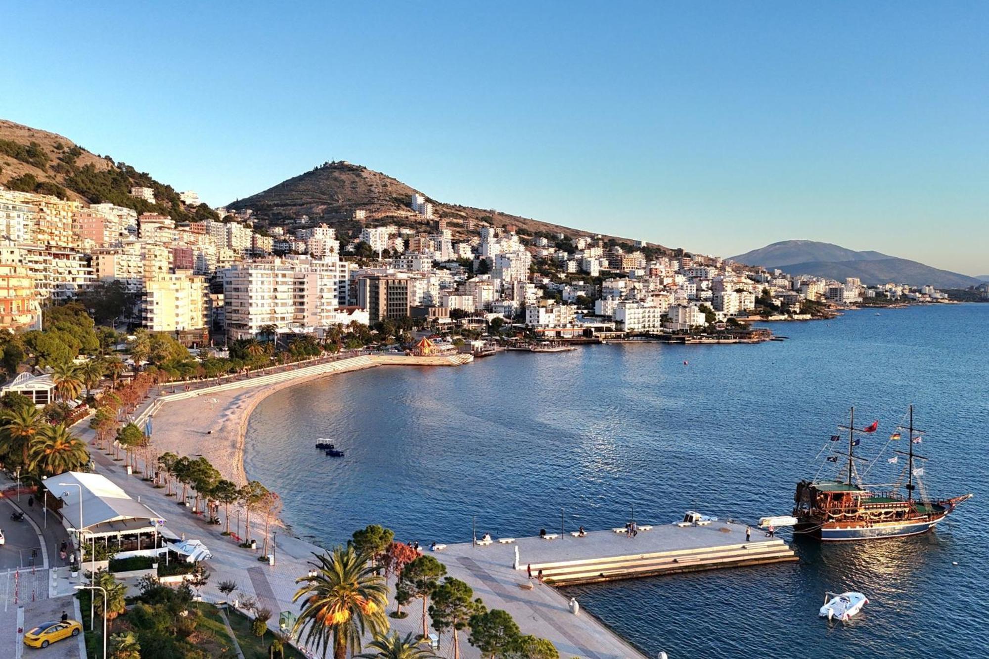 Sarandë Sunset Penthouse 아파트 외부 사진