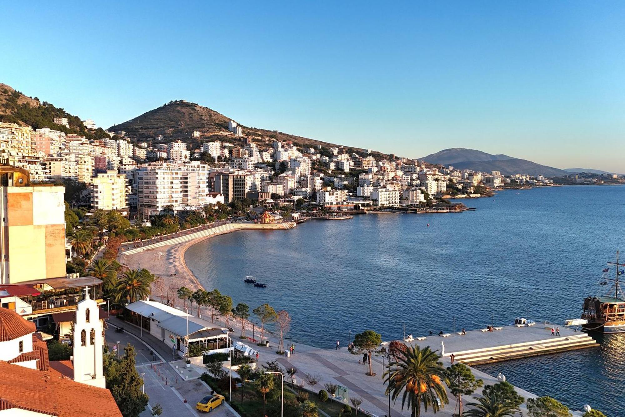 Sarandë Sunset Penthouse 아파트 외부 사진
