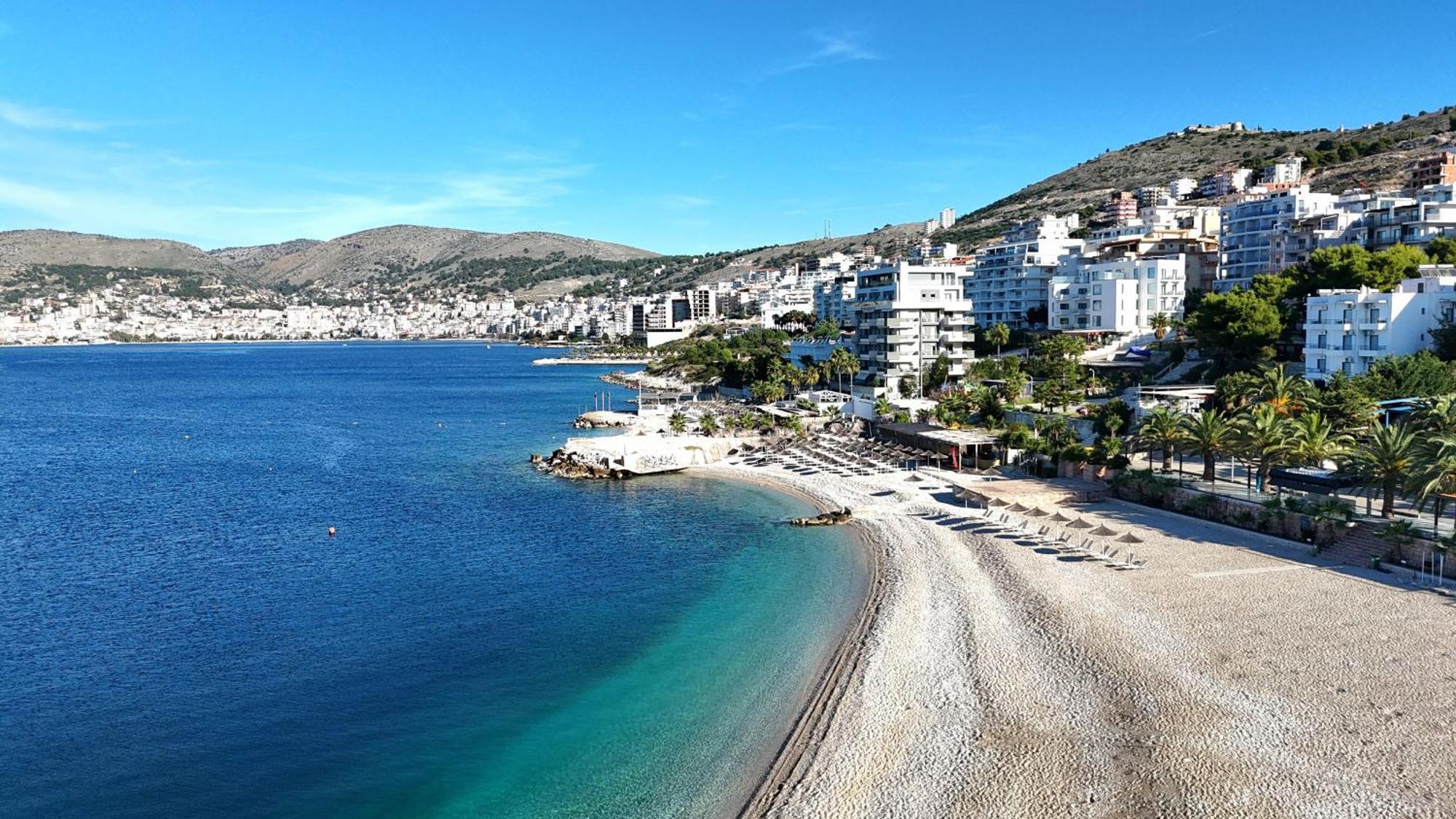 Sarandë Sunset Penthouse 아파트 외부 사진
