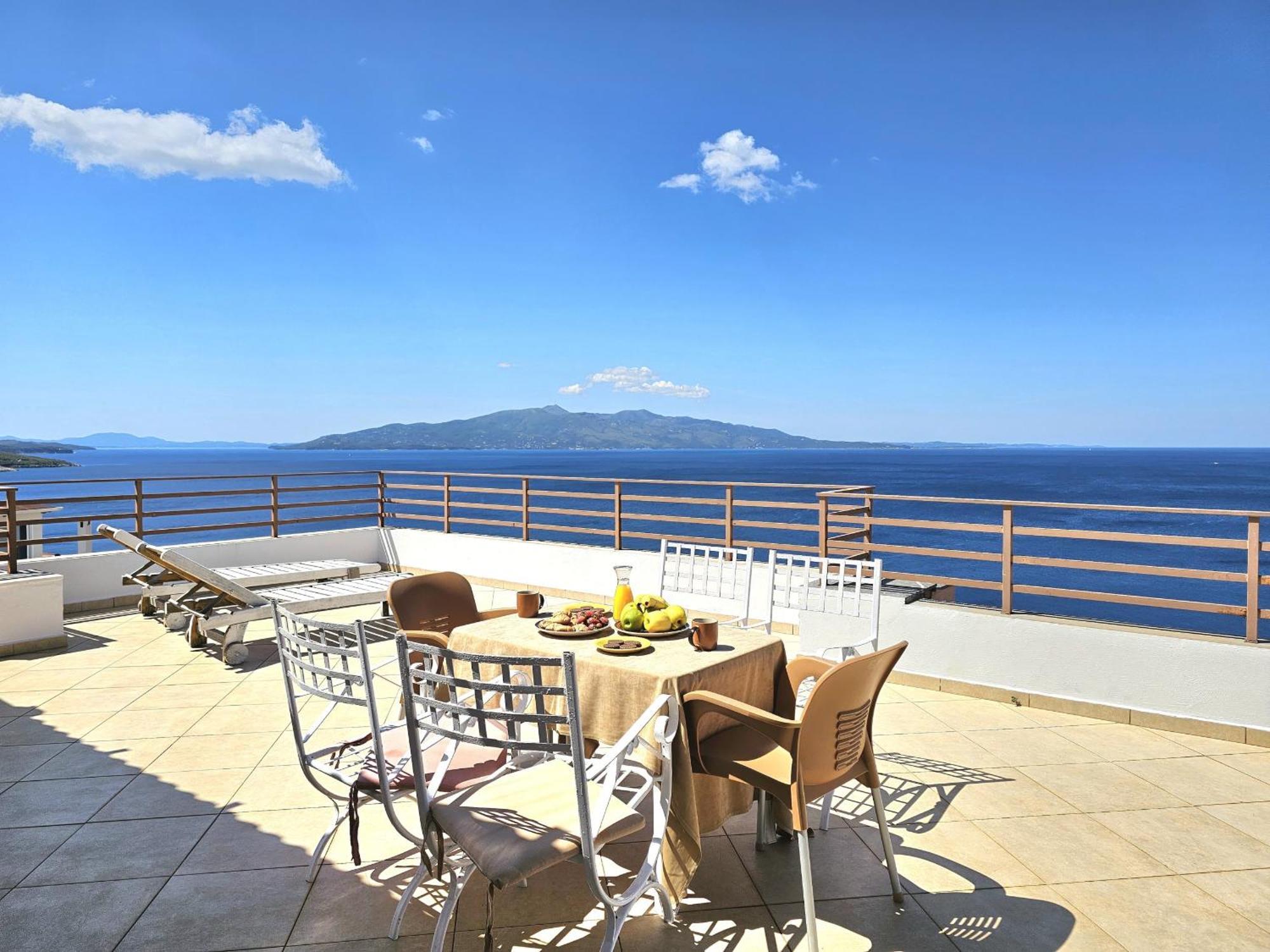 Sarandë Sunset Penthouse 아파트 외부 사진
