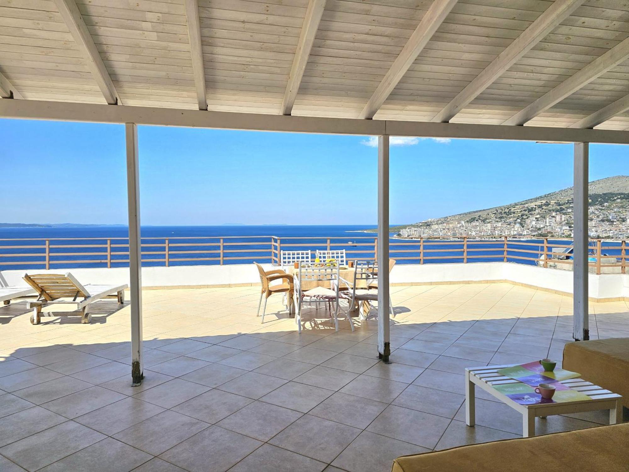 Sarandë Sunset Penthouse 아파트 외부 사진