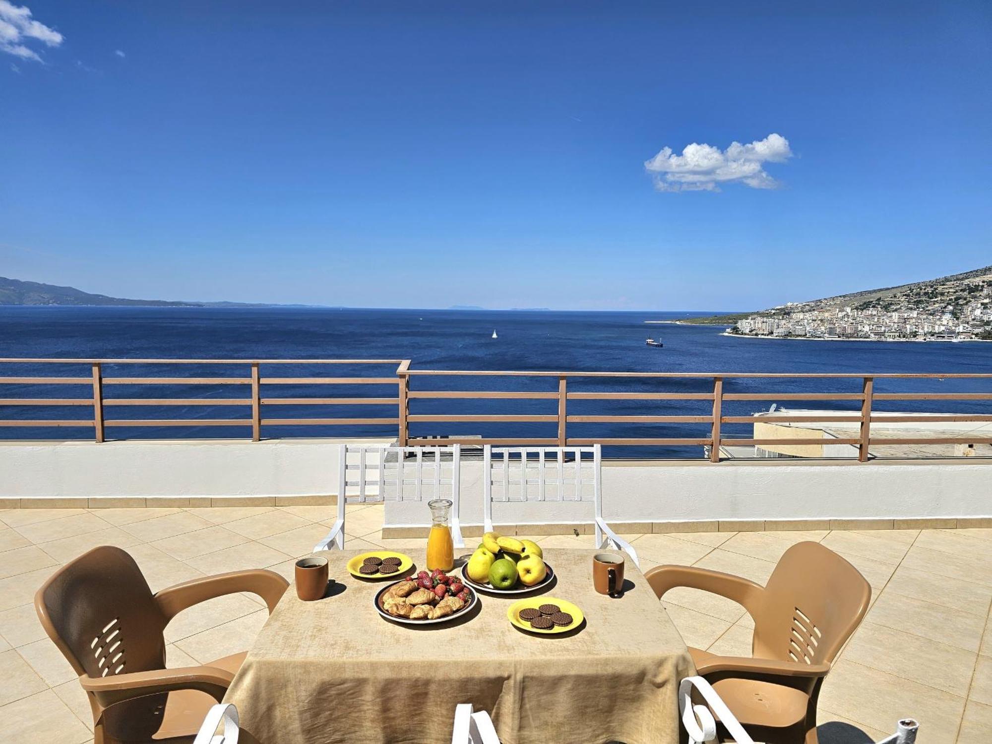 Sarandë Sunset Penthouse 아파트 외부 사진