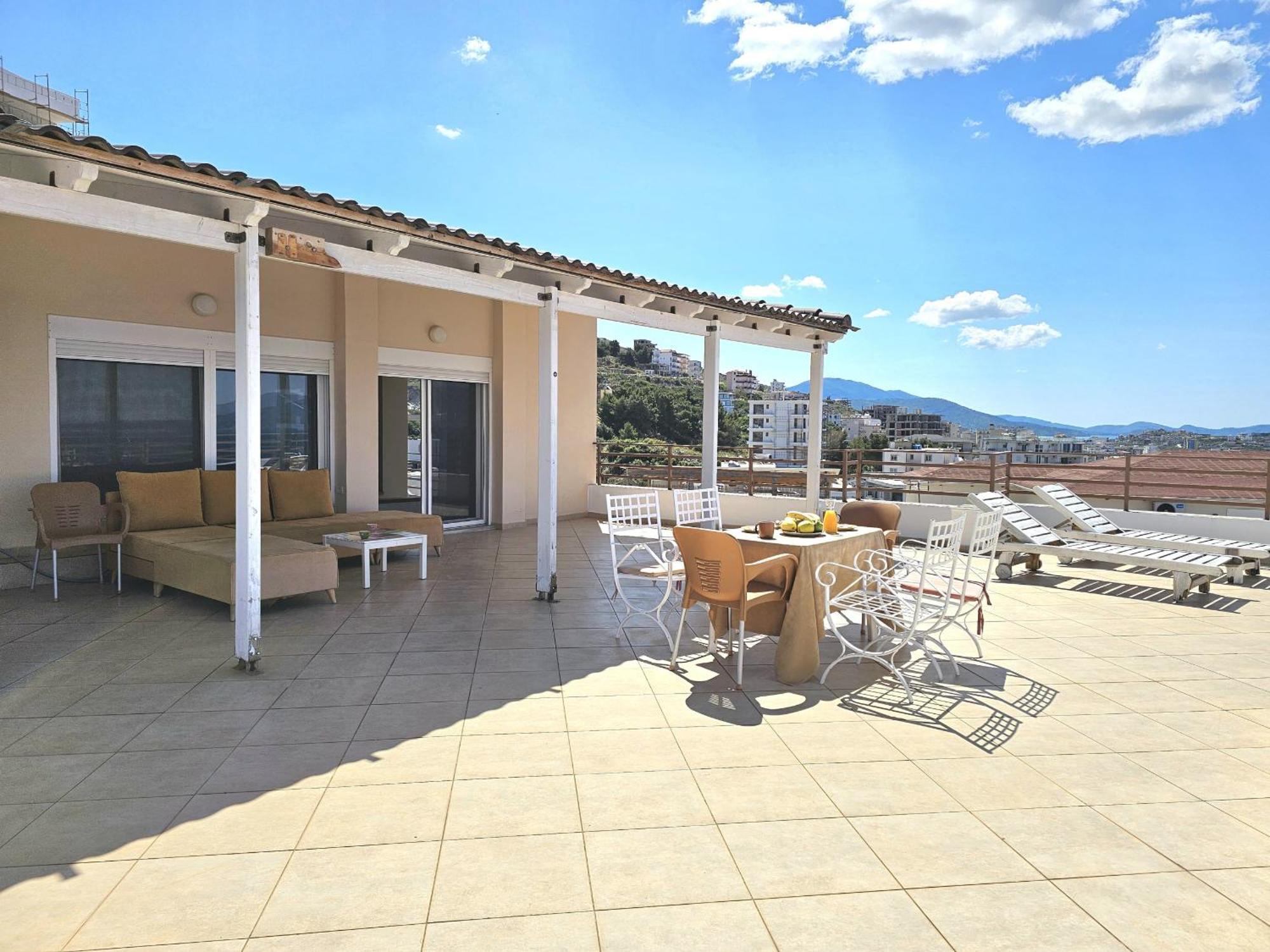 Sarandë Sunset Penthouse 아파트 외부 사진