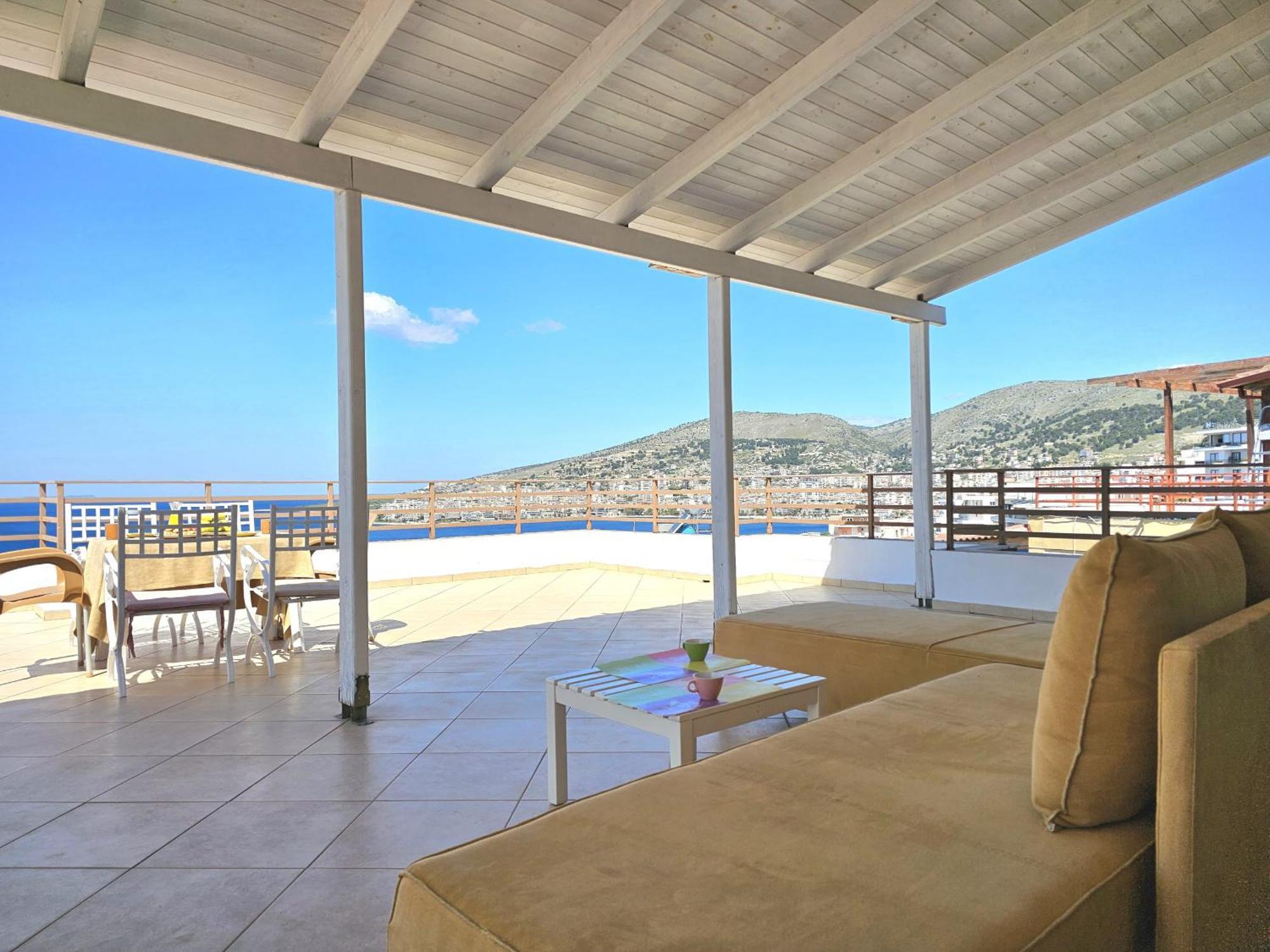 Sarandë Sunset Penthouse 아파트 외부 사진