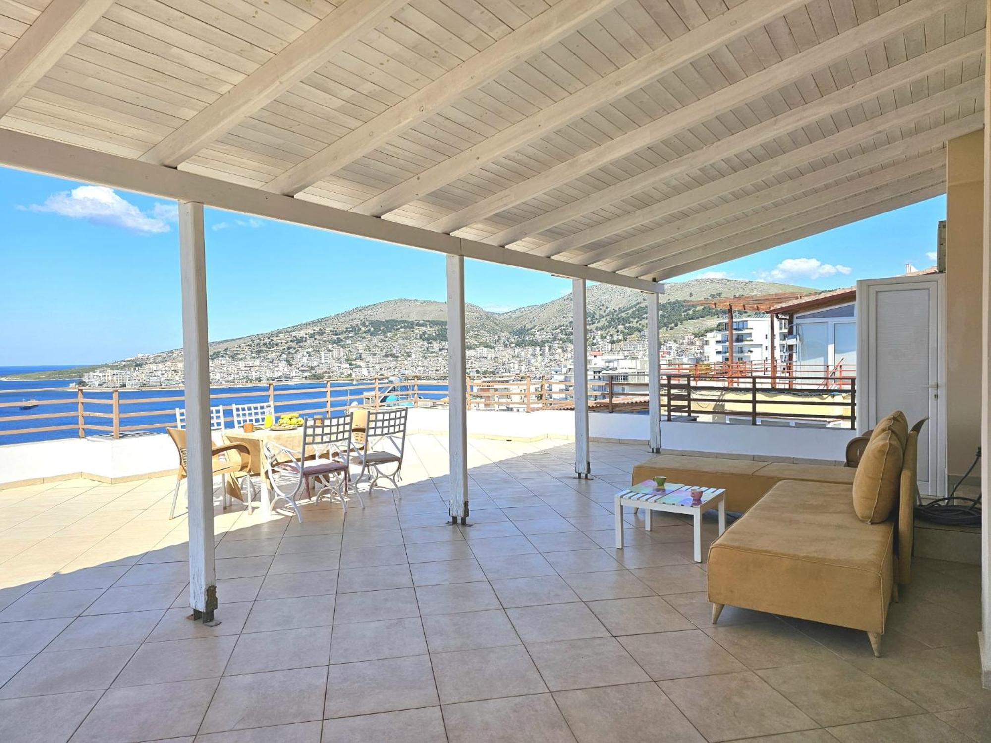 Sarandë Sunset Penthouse 아파트 외부 사진