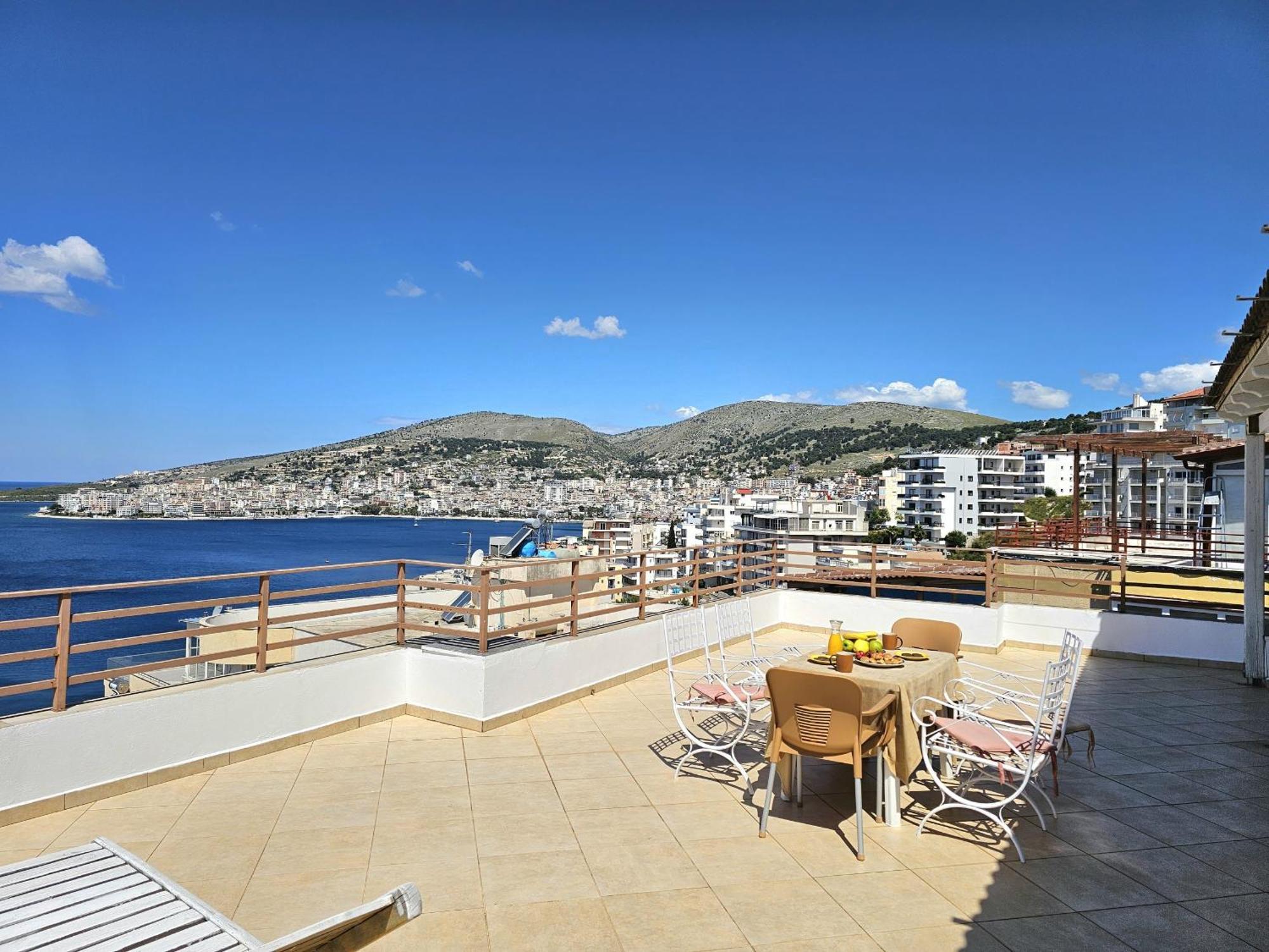 Sarandë Sunset Penthouse 아파트 외부 사진