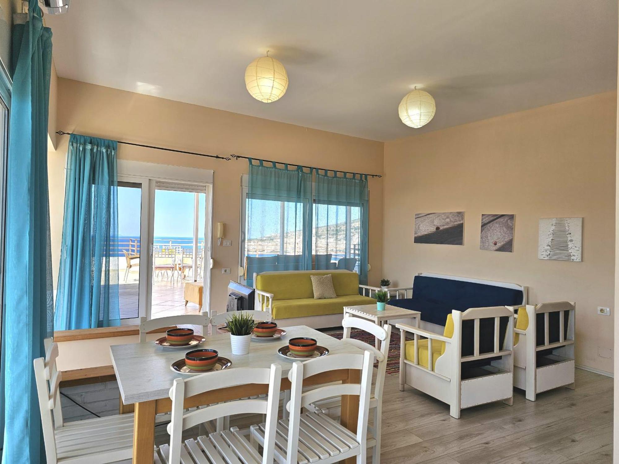 Sarandë Sunset Penthouse 아파트 외부 사진