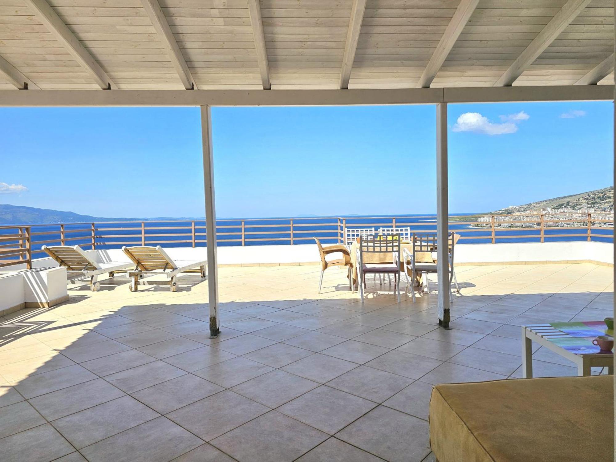 Sarandë Sunset Penthouse 아파트 외부 사진