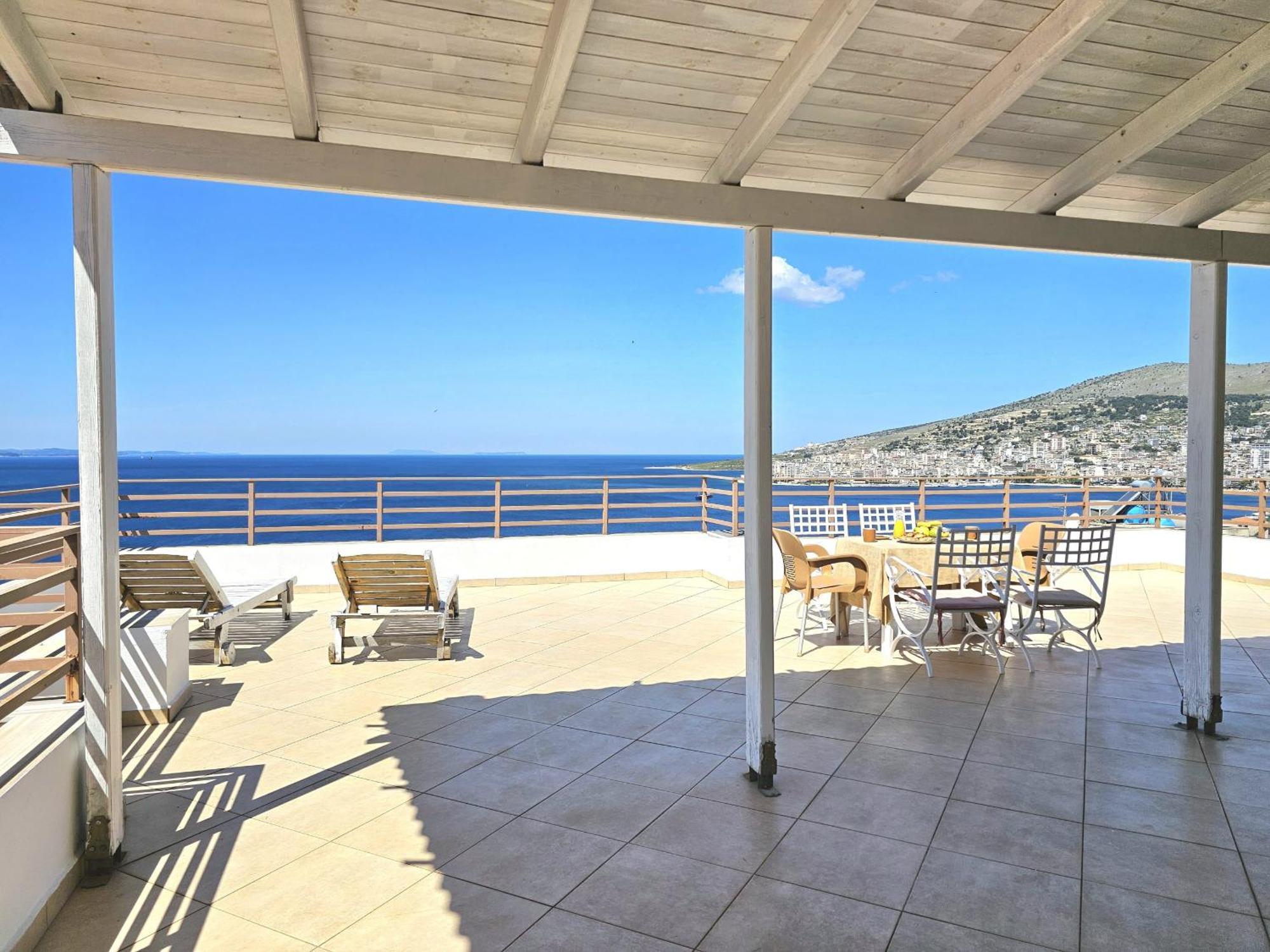 Sarandë Sunset Penthouse 아파트 외부 사진
