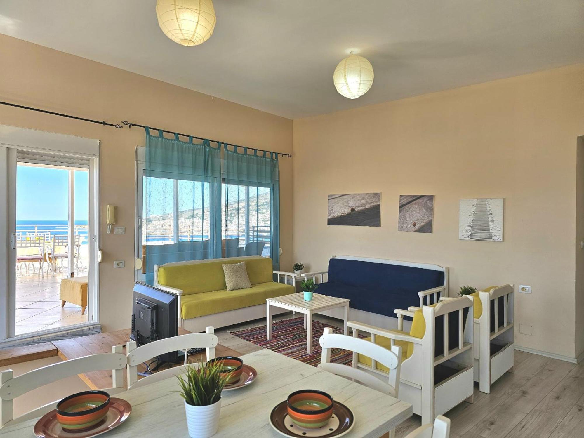Sarandë Sunset Penthouse 아파트 외부 사진